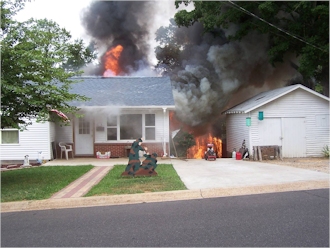 Another house on fire