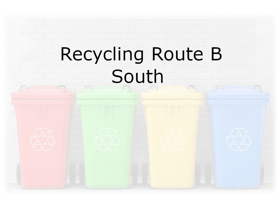 Recycling Route B (South)